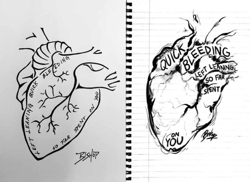 Bishop Heart Art